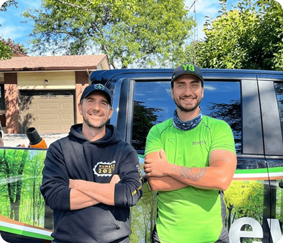 The Stewart Services team on a job site